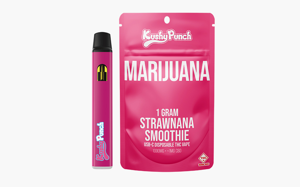 Strawnana Smoothie - Kushy Punch Vape