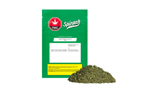 Best-selling-cannabis-flower-in-Canada-Spinach-cannabis-flower