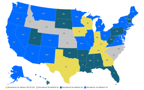 Map-of-Recreational-Weed-Legality-by-States