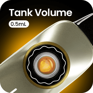 Tank Volume 0.5mL