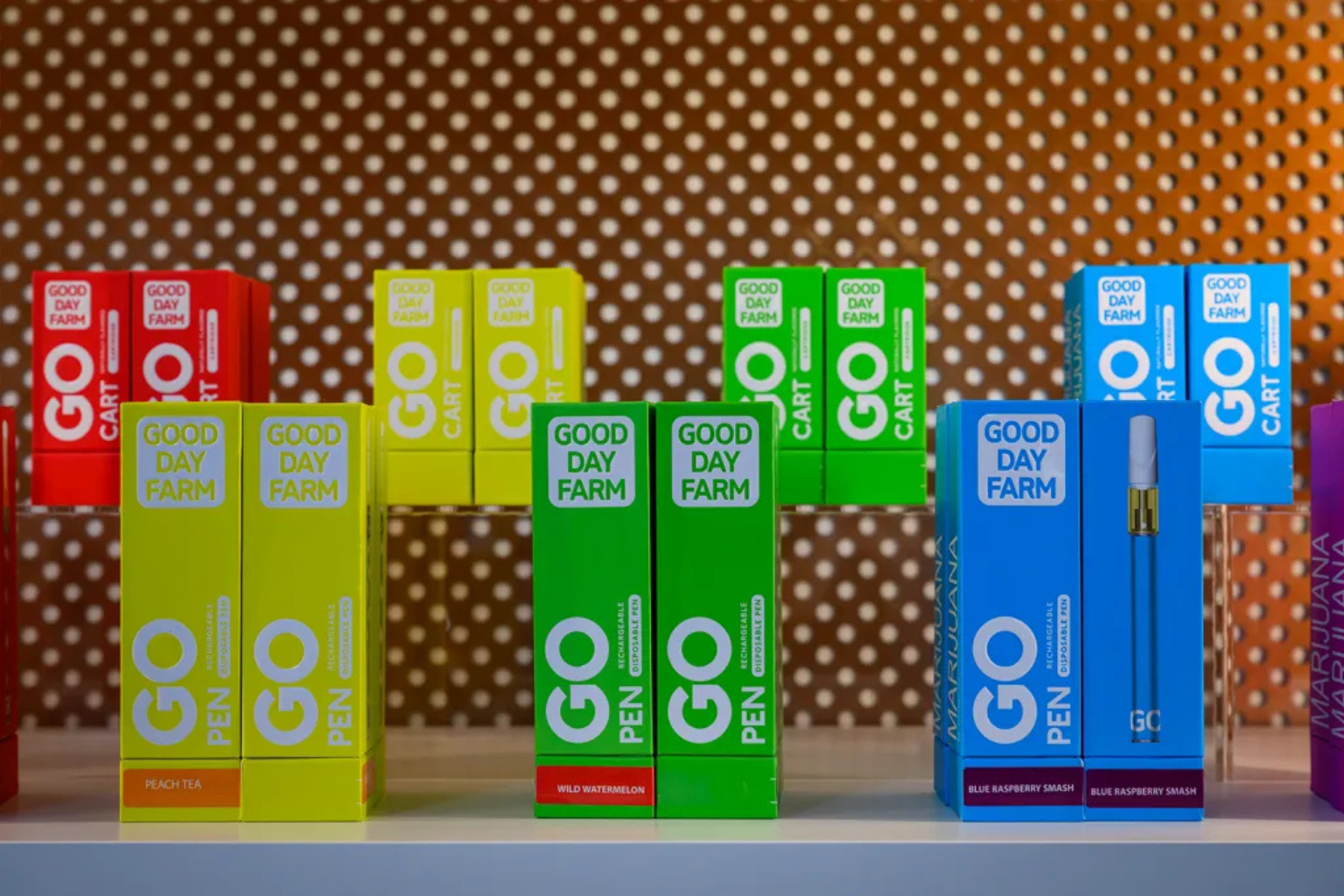 Good Day Farm's Go Pens Vapes