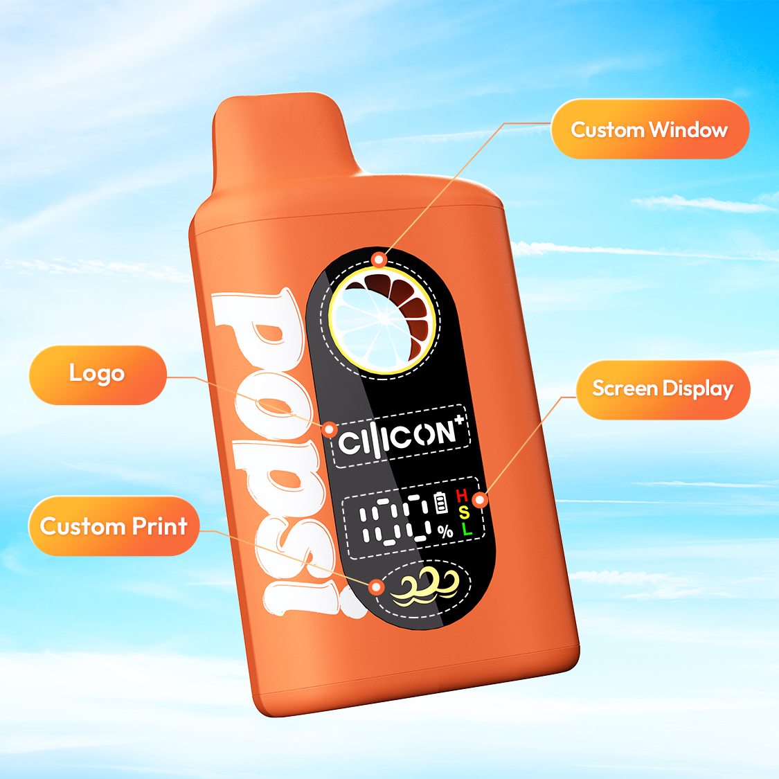 Screen-display.-Custom-oil-window