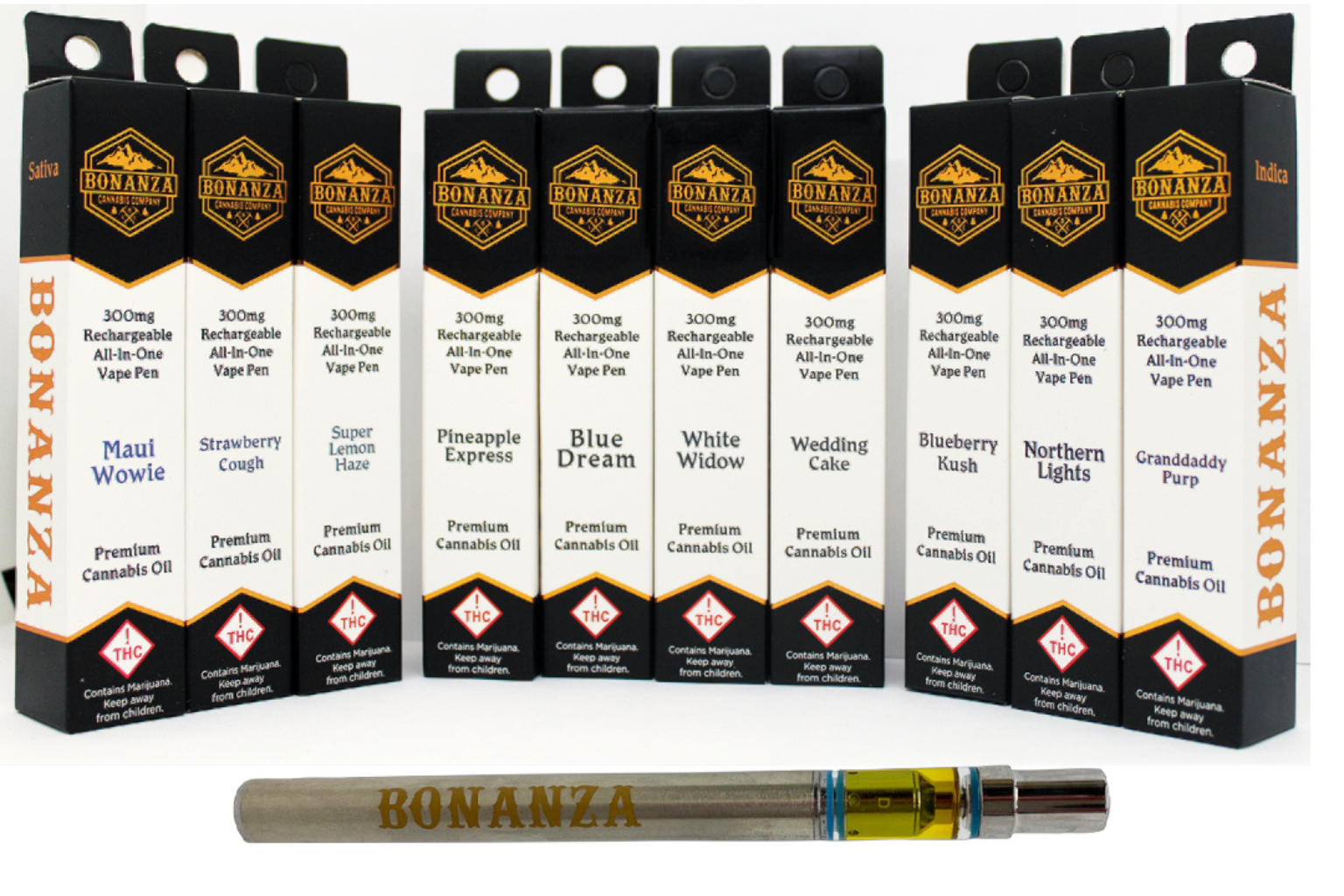 Bonanza Cannabis Company Cartridge