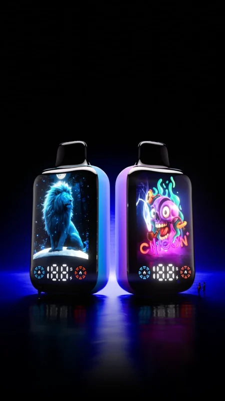 EDGE Box6 Empty Full Screen Display Disposable Vape (2)